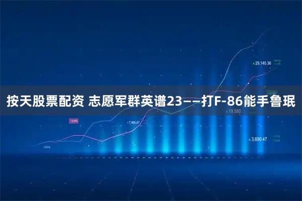 按天股票配资 志愿军群英谱23——打F-86能手鲁珉